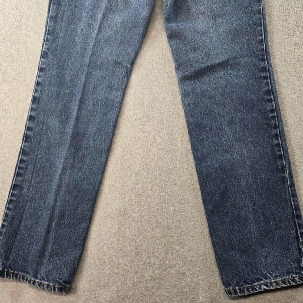 Levis Jeans Mens 24x30 Blue Straight‎ Regular Vintage Made In USA Medium Wash